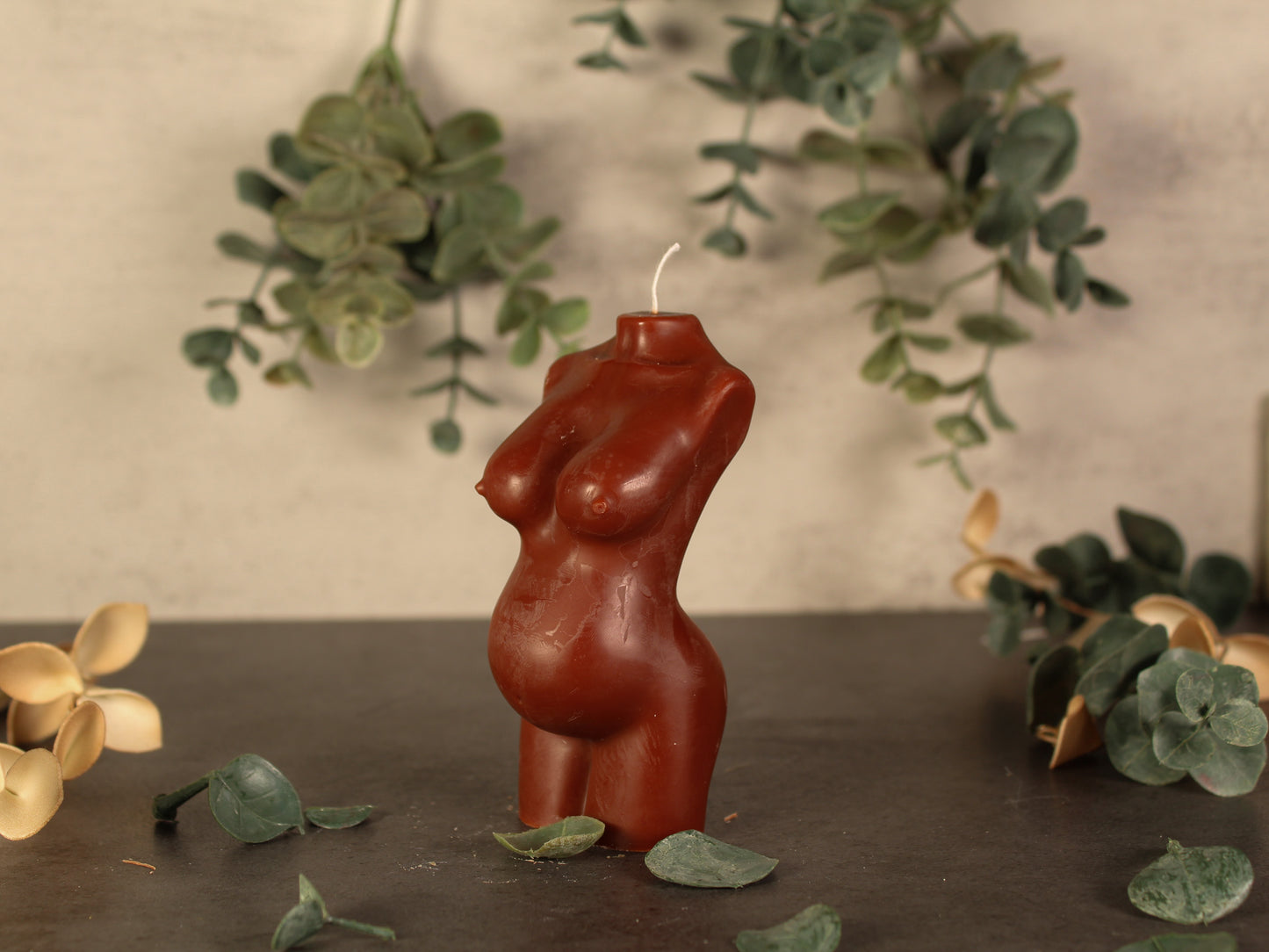 Pregnant Lady Candle
