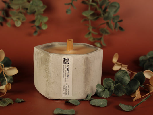 Scarlet Ultra Concrete Candle