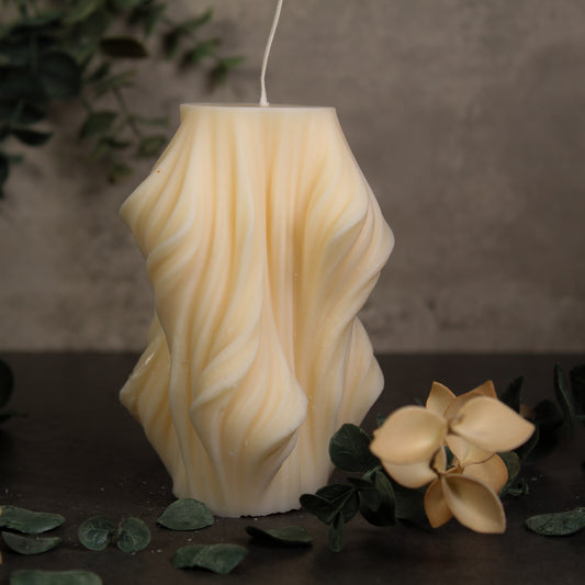 Irregular Wavy Candle